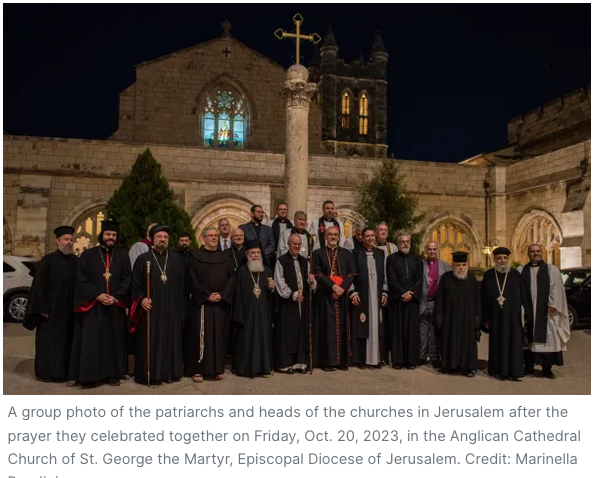 Archbishop Of Canterbury Arrives In Holy Land, Joins Church Leaders In ...