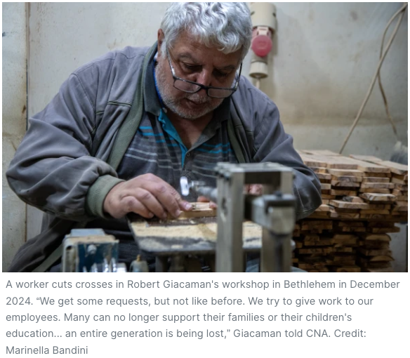 War, economic struggles threaten Bethlehem’s century-old crafts tradition