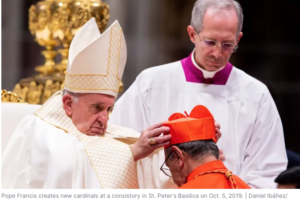 Pope Francis names 21 new cardinals, including archbishops of Tehran and Toronto