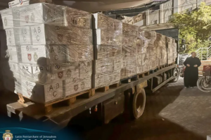 Second round of aid delivered to Gaza by Latin Patriarchate and Order of Malta