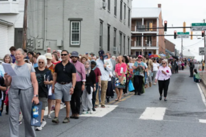 Pilgrims ‘in awe’ as over 1,000 arrive in tiny Maryland town for National Eucharistic (The Seton Route) Pilgrimage